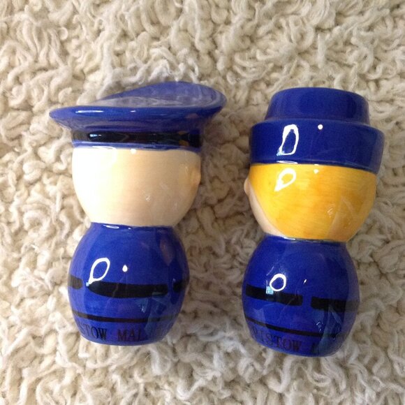 NWOT Italian Police S&P set, Made in Italy - Like "Bobbies", Vibrant, Collect! - Picture 2 of 4